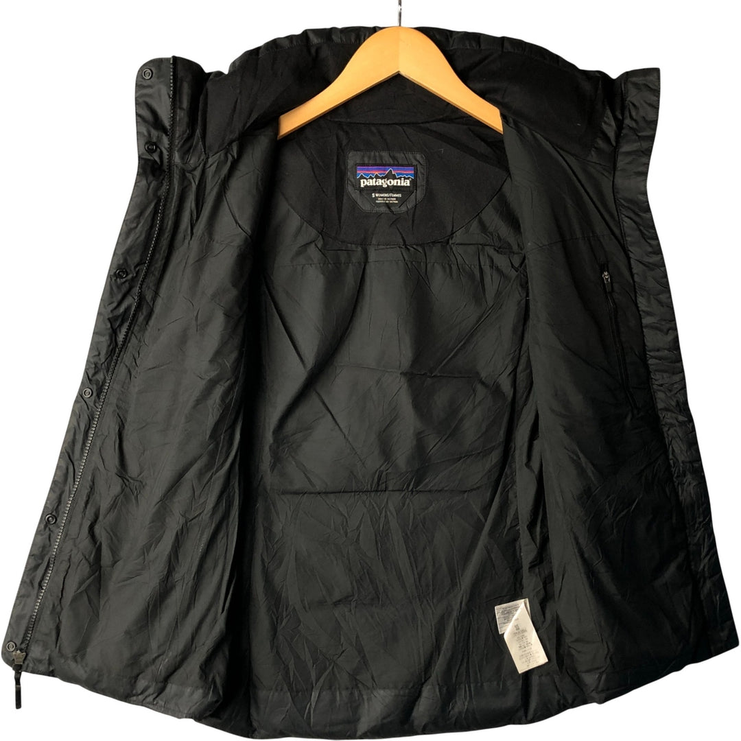 Patagonia 28045FA17 Down Vest, Women's, Size S polyester black type Vintage Second Hand