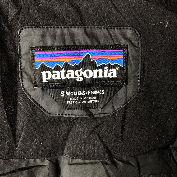 Patagonia 28045FA17 Down Vest, Women's, Size S polyester black type Vintage Second Hand