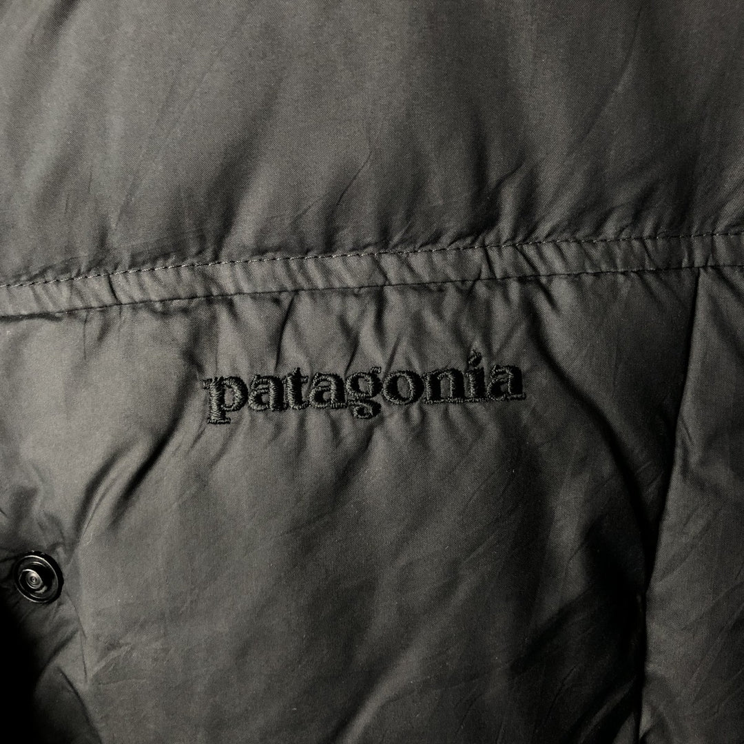 Patagonia 28045FA17 Down Vest, Women's, Size S polyester black type Vintage Second Hand
