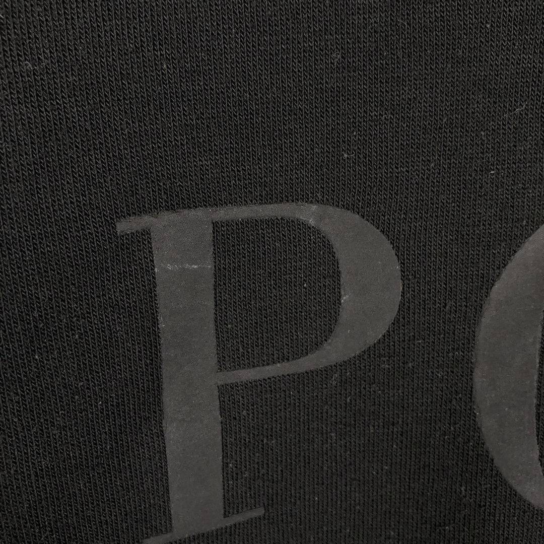 Ralph Lauren POLO RALPH LAUREN logo sweatshirt, men's size S polyester black type Vintage Second Hand