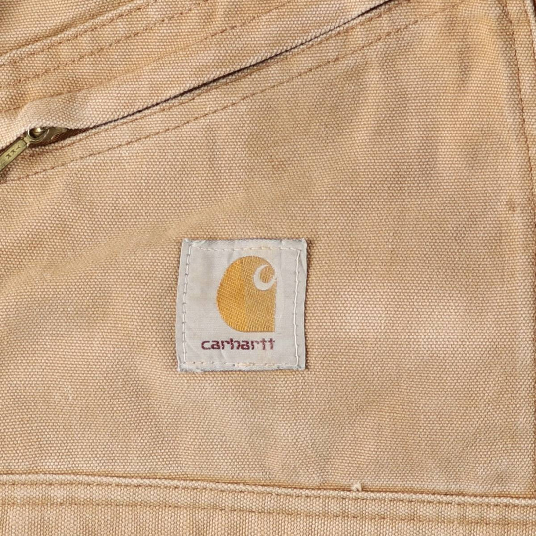 Oversized Carhartt duck long-sleeved jumpsuit, men's size W41 unclear brown type Vintage Second Hand