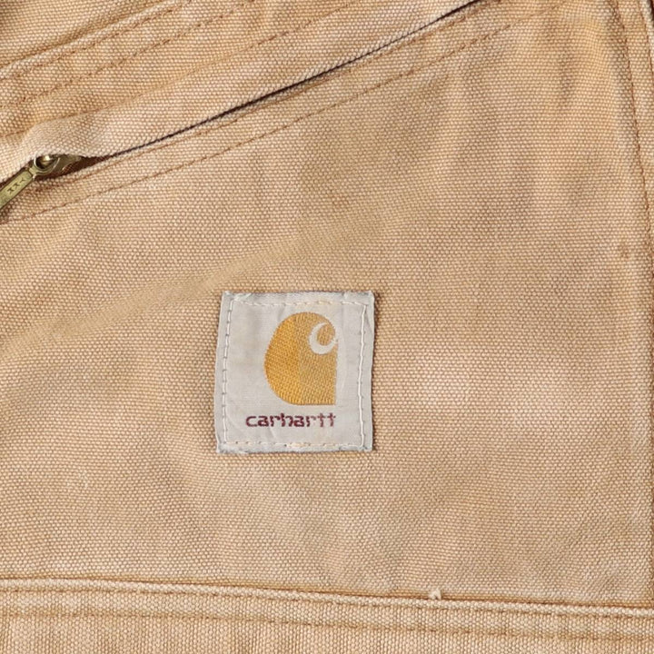 Oversized Carhartt duck long-sleeved jumpsuit, men's size W41 unclear brown type Vintage Second Hand
