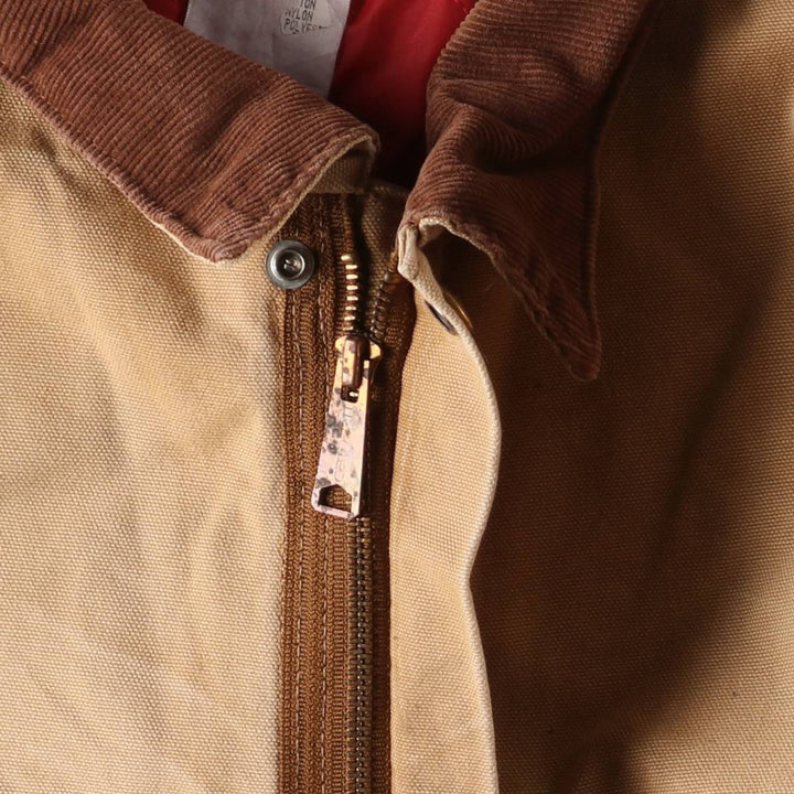 Oversized Carhartt duck long-sleeved jumpsuit, men's size W41 unclear brown type Vintage Second Hand