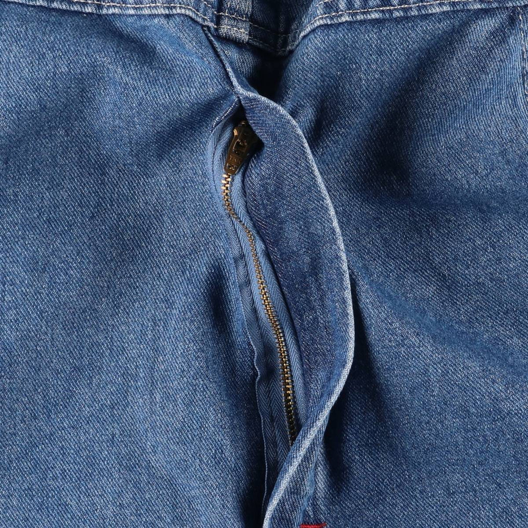Dickies denim overalls for men, equivalent to W35 cotton blue type Vintage Second Hand