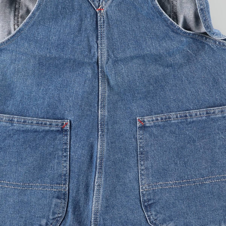Dickies denim overalls for men, equivalent to W35 cotton blue type Vintage Second Hand
