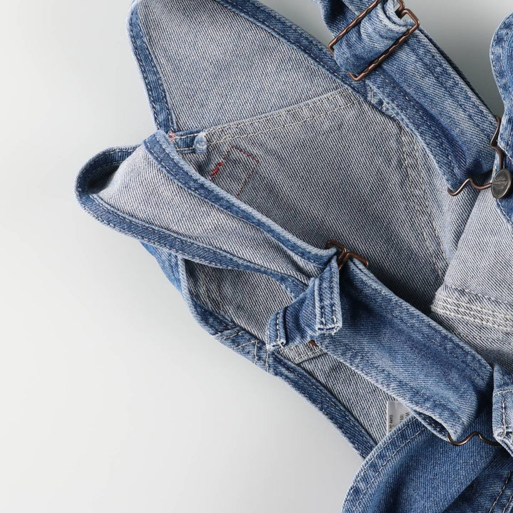 Dickies denim overalls for men, equivalent to W35 cotton blue type Vintage Second Hand