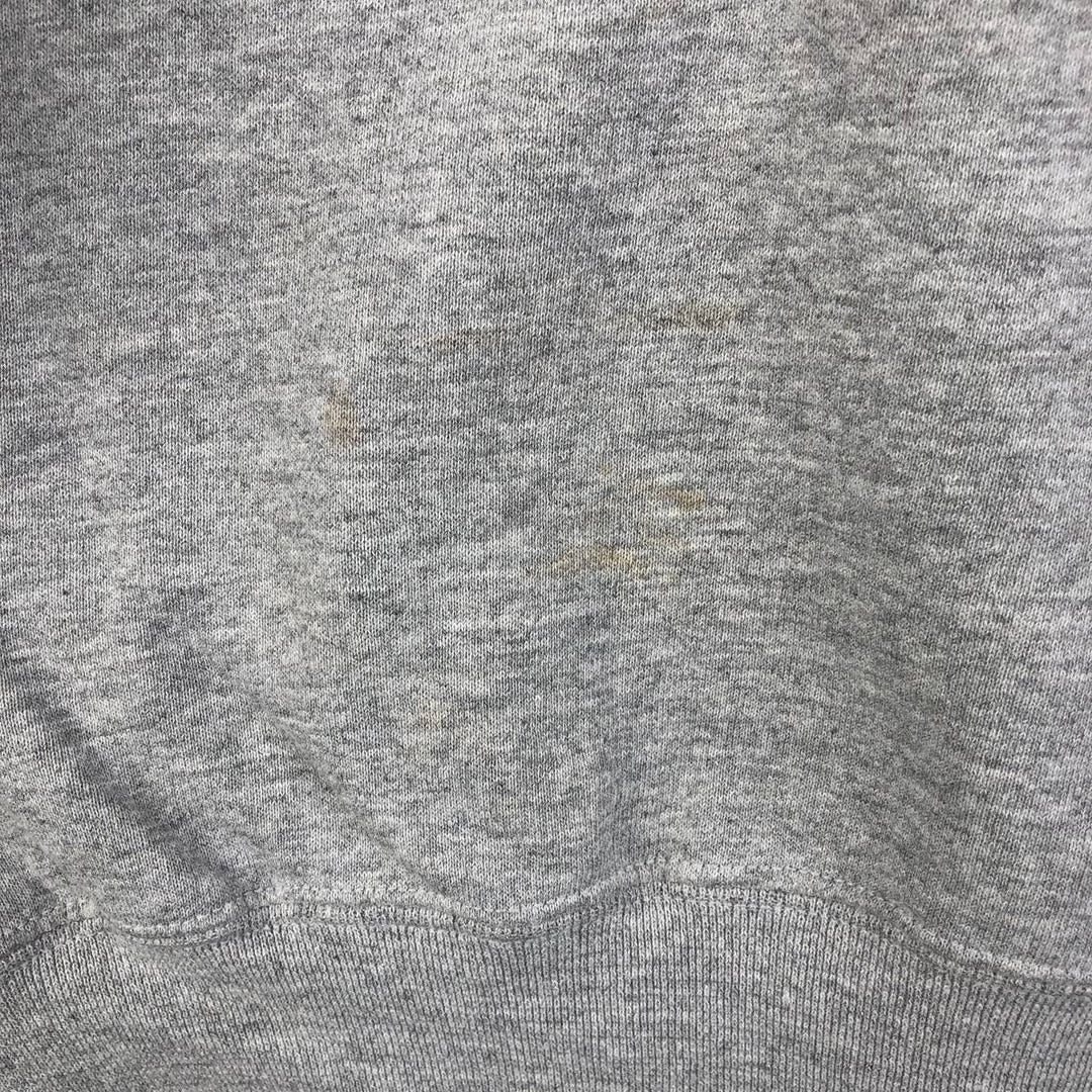 90'S Russell College Character Sweatshirt, Made in USA, Men's Size L, Vintage cotton gray type Vintage Second Hand