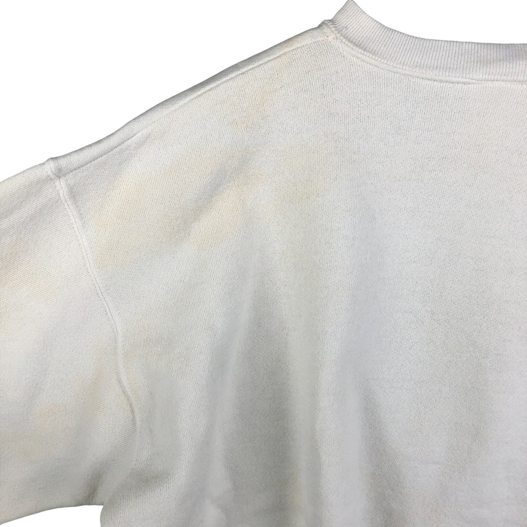 Vintage 90'S Tultex college sweatshirt, size L, men's cotton unbleached Vintage Second Hand