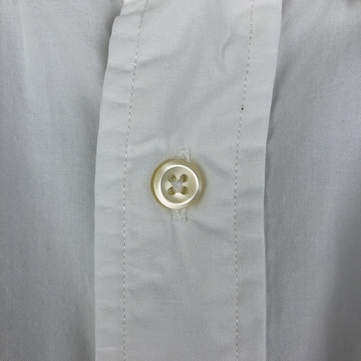 Ralph Lauren YARMOUTH long sleeve button down shirt, men's XL size cotton white type Vintage Second Hand