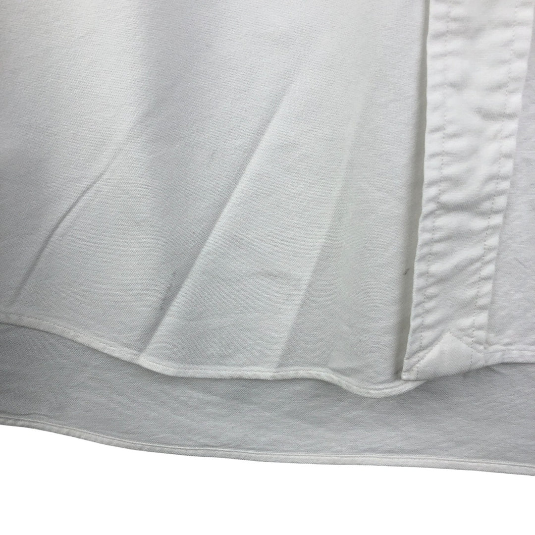 Ralph Lauren YARMOUTH long sleeve button down shirt, men's XL size cotton white type Vintage Second Hand