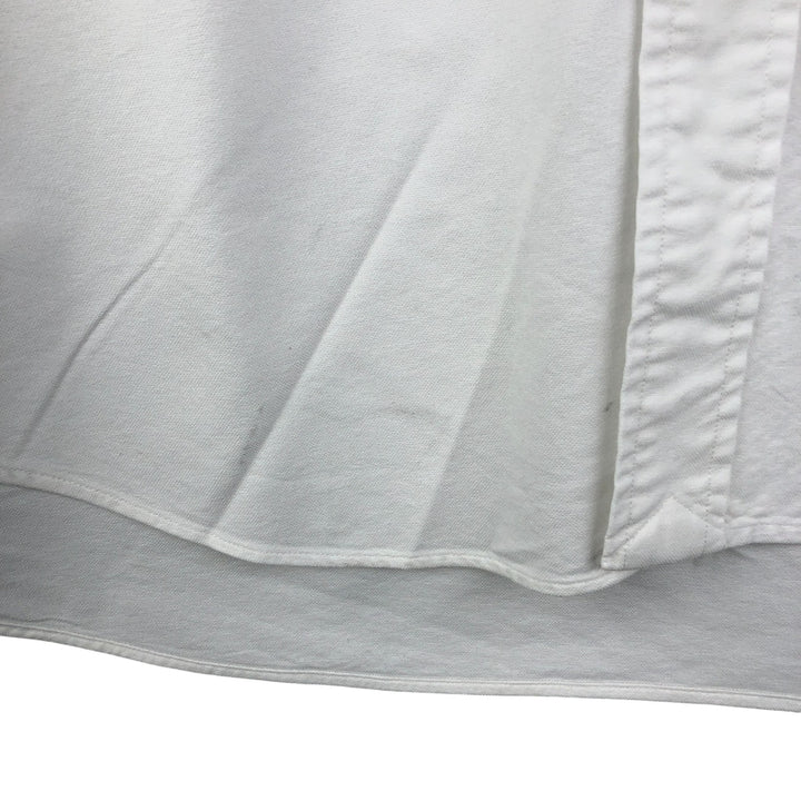Ralph Lauren YARMOUTH long sleeve button down shirt, men's XL size cotton white type Vintage Second Hand