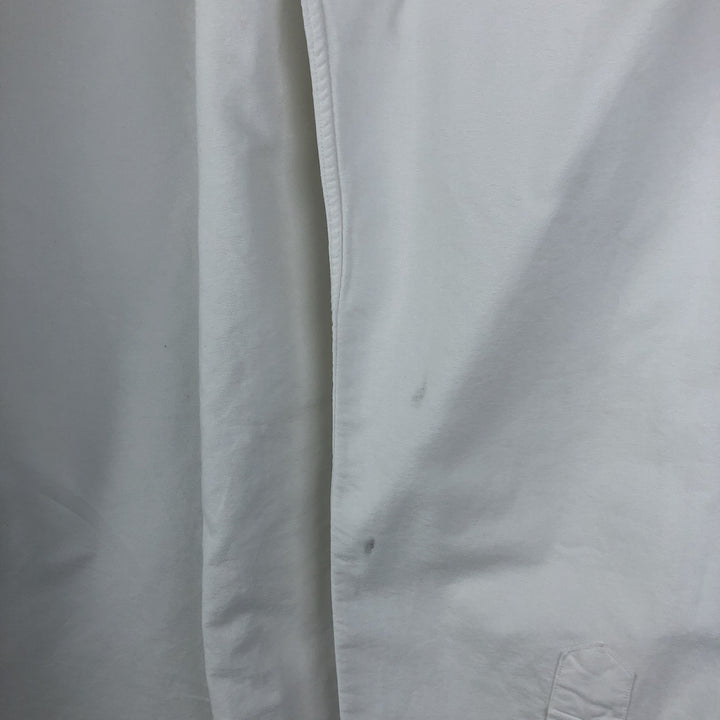 Ralph Lauren CUSTOM FIT long sleeve button down shirt, men's XL size cotton white type Vintage Second Hand