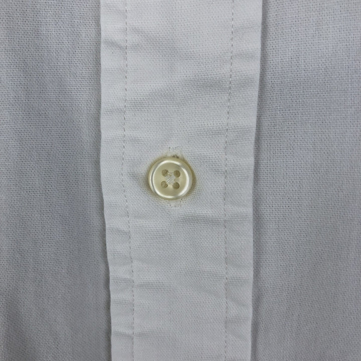 Ralph Lauren CUSTOM FIT long sleeve button down shirt, men's size L cotton white type Vintage Second Hand