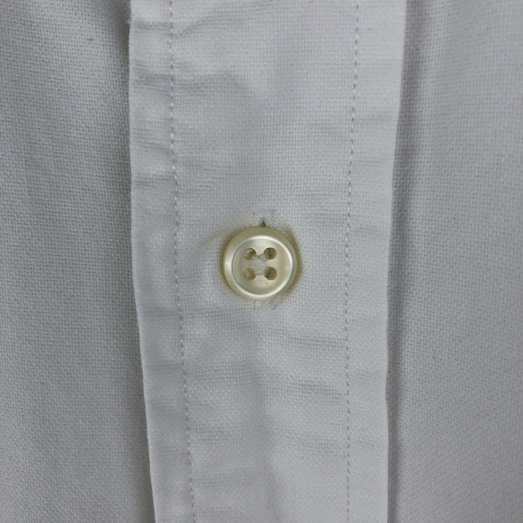 Ralph Lauren BLAKE long sleeve button down shirt, men's XL size cotton white type Vintage Second Hand