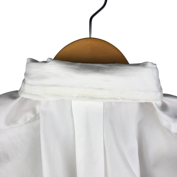 Ralph Lauren YARMOUTH long sleeve button down shirt, men's size L cotton white type Vintage Second Hand