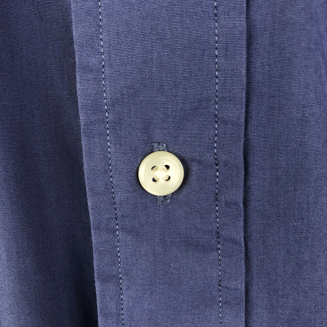 Ralph Lauren BLAKE long sleeve button down shirt, men's size L cotton Purple type blue-purple Vintage Second Hand