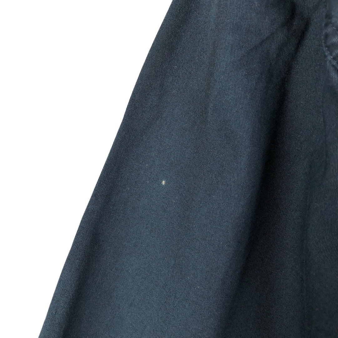 Ralph Lauren Chaps long-sleeved button-down shirt, men's size L cotton black type Vintage Second Hand