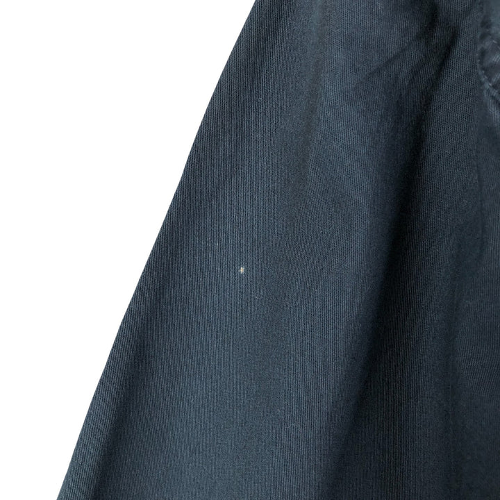 Ralph Lauren Chaps long-sleeved button-down shirt, men's size L cotton black type Vintage Second Hand