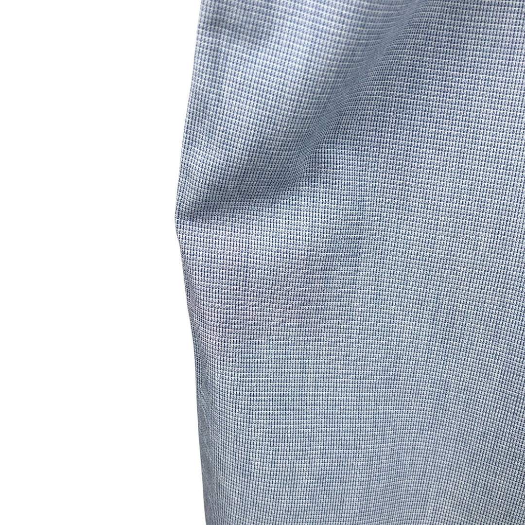 Ralph Lauren POLO by Ralph Lauren LOWELL SPORT long-sleeved cotton check shirt, men's size M cotton Blue type light blue Vintage Second Hand