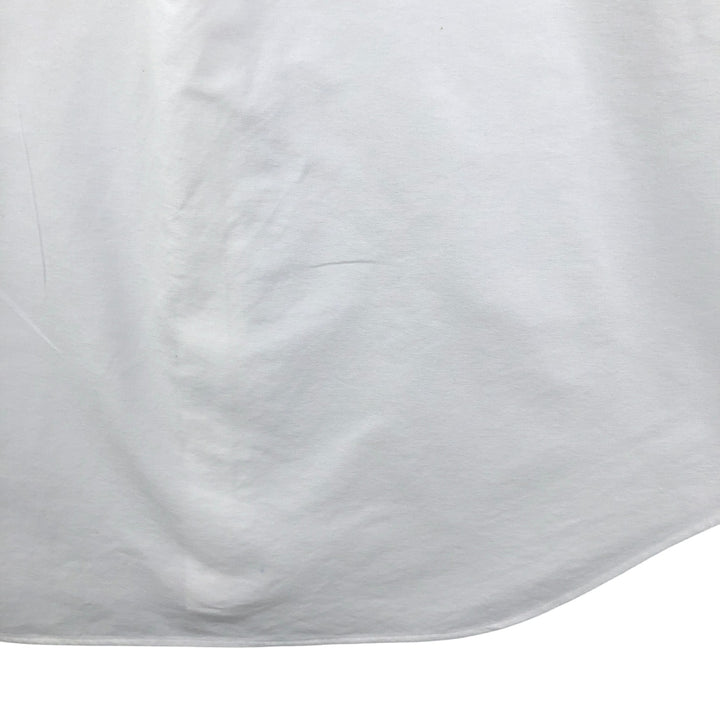 Ralph Lauren YARMOUTH long sleeve button down shirt, men's size L cotton white type Vintage Second Hand