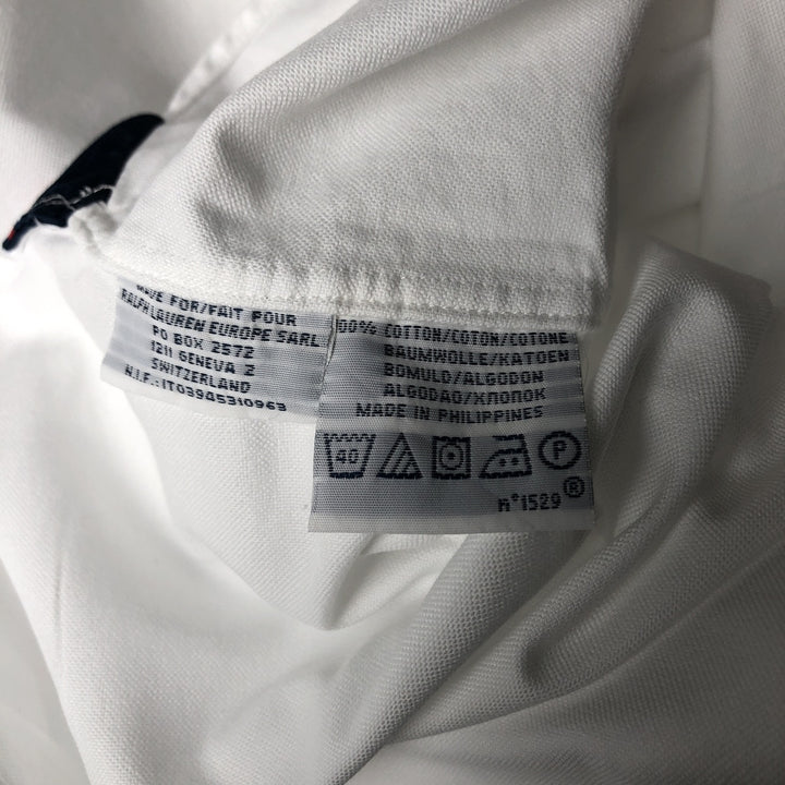 Ralph Lauren CUSTOM FIT long sleeve button down shirt, men's size M cotton white type Vintage Second Hand