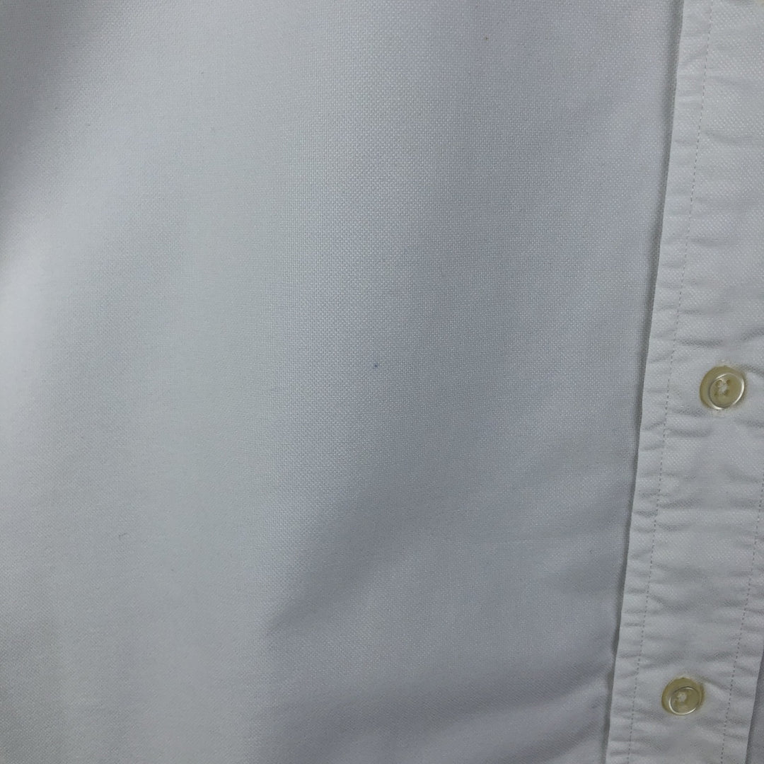 Ralph Lauren CUSTOM FIT long sleeve button down shirt, men's size M cotton white type Vintage Second Hand
