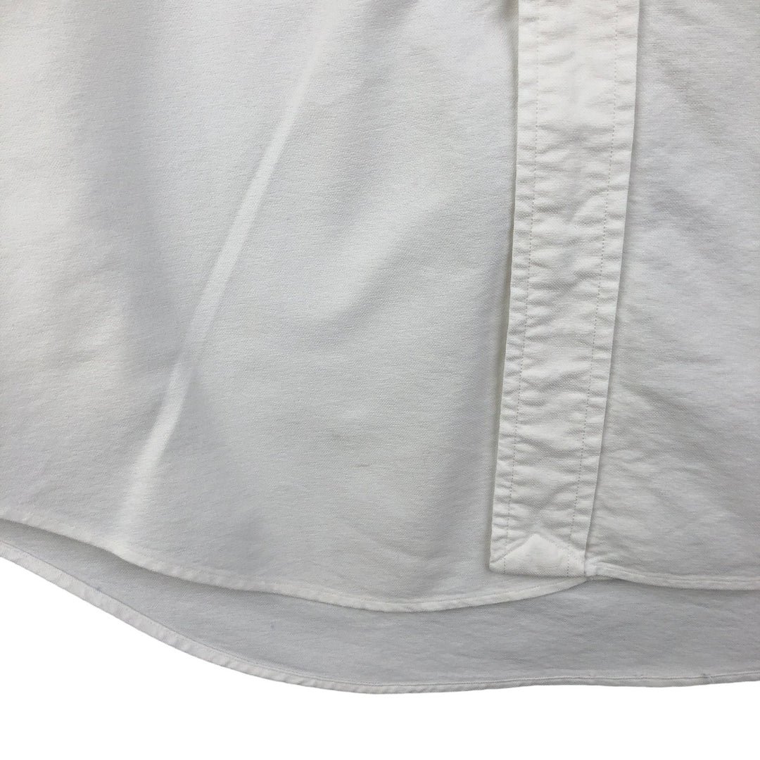 Ralph Lauren Classic Fit Long Sleeve Button Down Shirt, Men's Size L cotton white type Vintage Second Hand