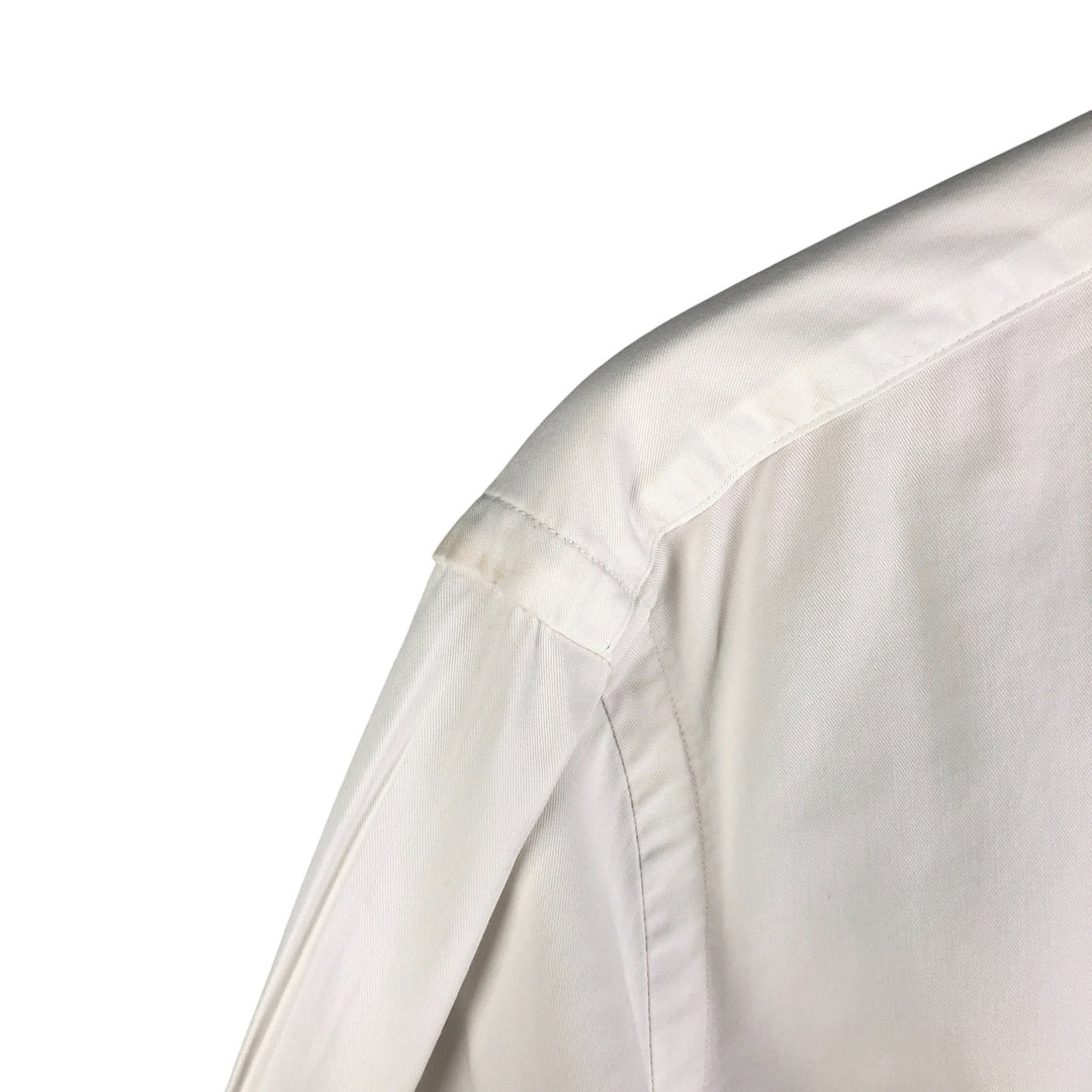 Ralph Lauren Classic Fit Long Sleeve Button Down Shirt, Men's Size L cotton white type Vintage Second Hand