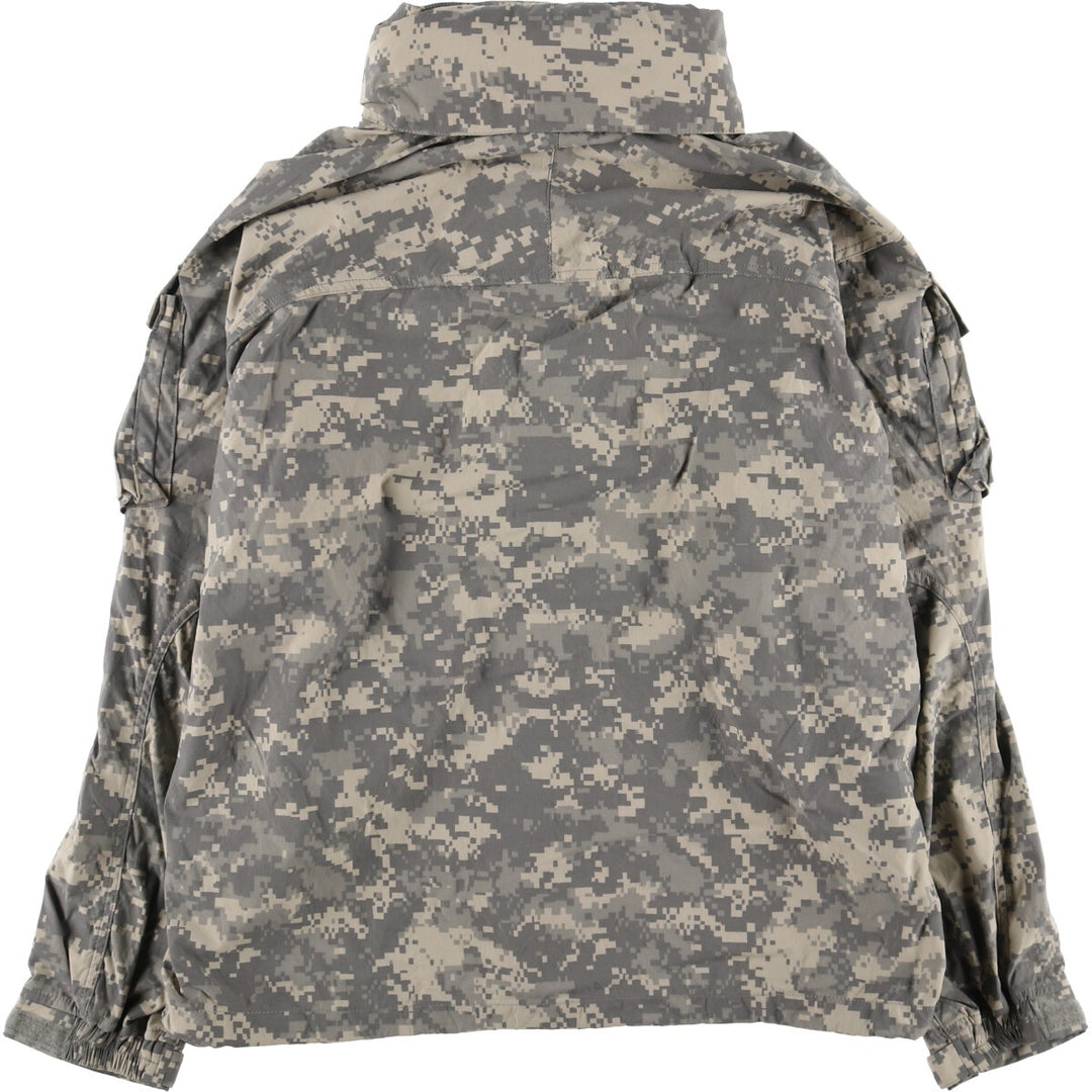 Authentic 2000'S US military ECWCS GEN3 ACU digital camo military Gore-Tex parka, made in the USA, size M (men's). Nylon Khaki type Vintage Second Hand