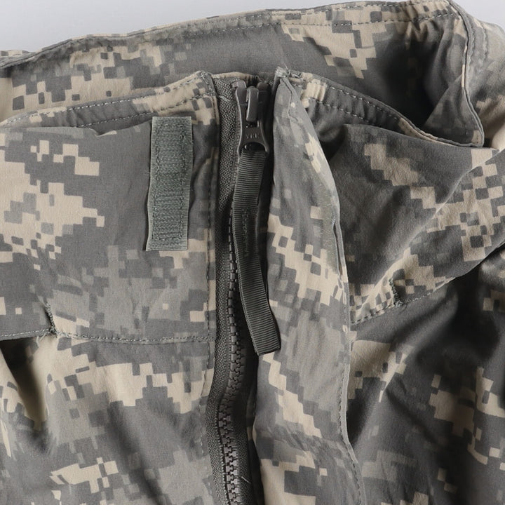 Authentic 2000'S US military ECWCS GEN3 ACU digital camo military Gore-Tex parka, made in the USA, size M (men's). Nylon Khaki type Vintage Second Hand