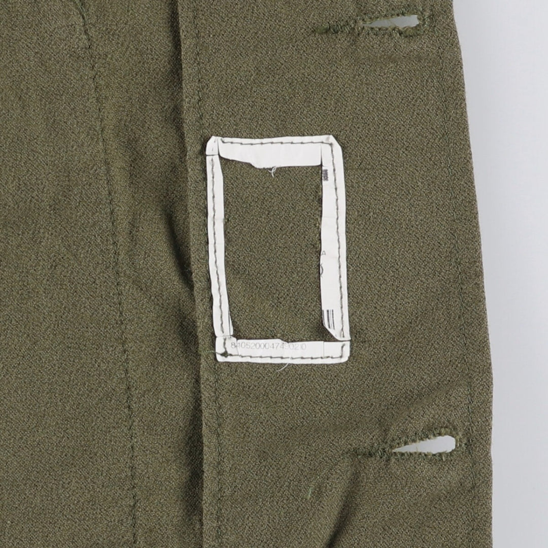 Canadian Army MK2 Military Combat Jacket, Men's Size L unclear Khaki type Vintage Second Hand