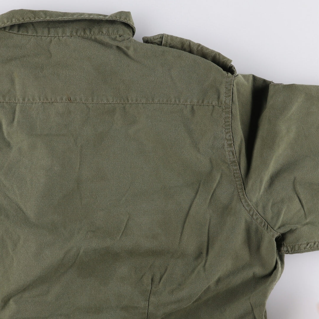 Canadian Army MK2 Military Combat Jacket Men's XL unclear Khaki type Vintage Second Hand