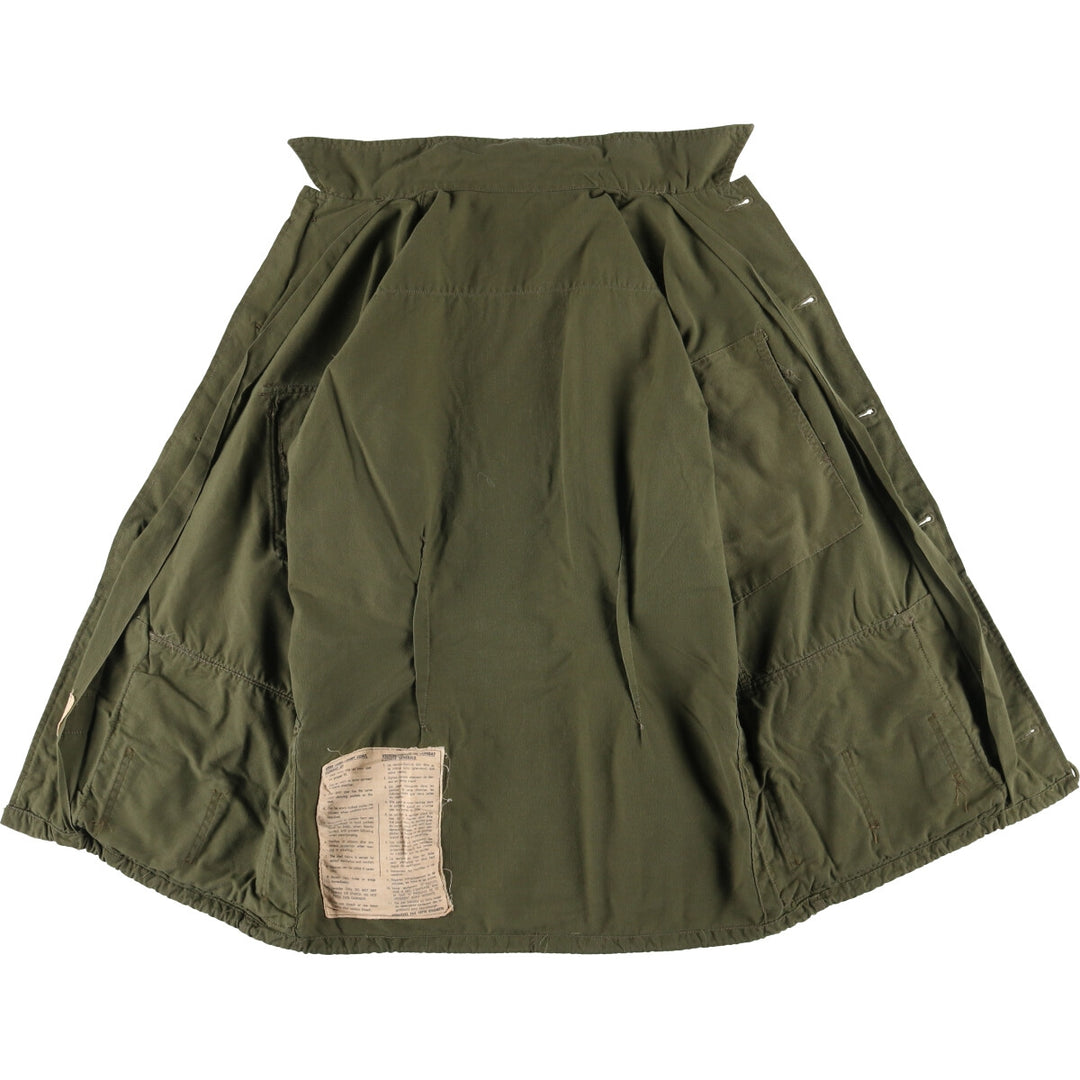 Canadian Military Combat Jacket, Size 4 Regular Small, Men's Medium unclear Khaki type Vintage Second Hand