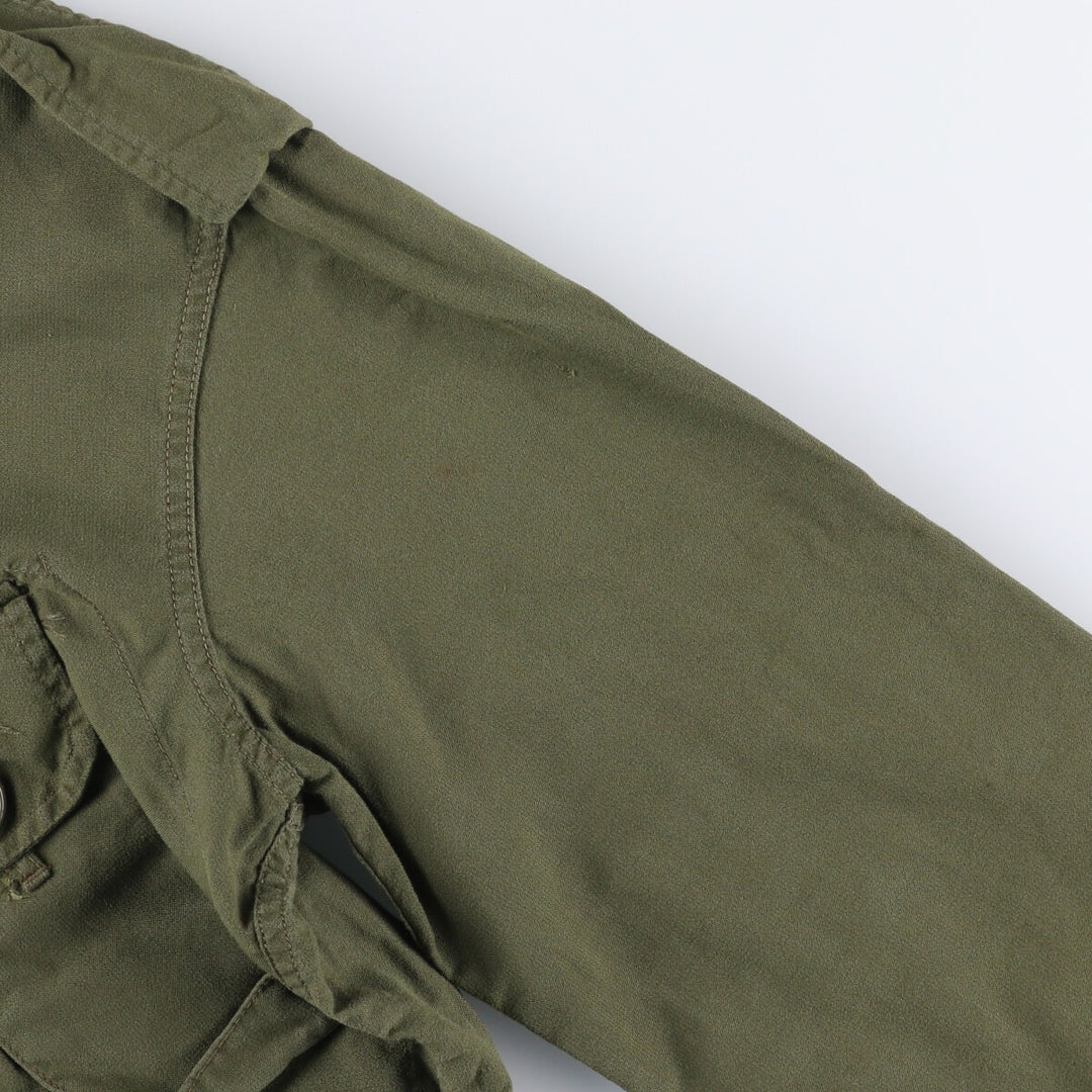 Canadian Military Combat Jacket, Size 4 Regular Small, Men's Medium unclear Khaki type Vintage Second Hand