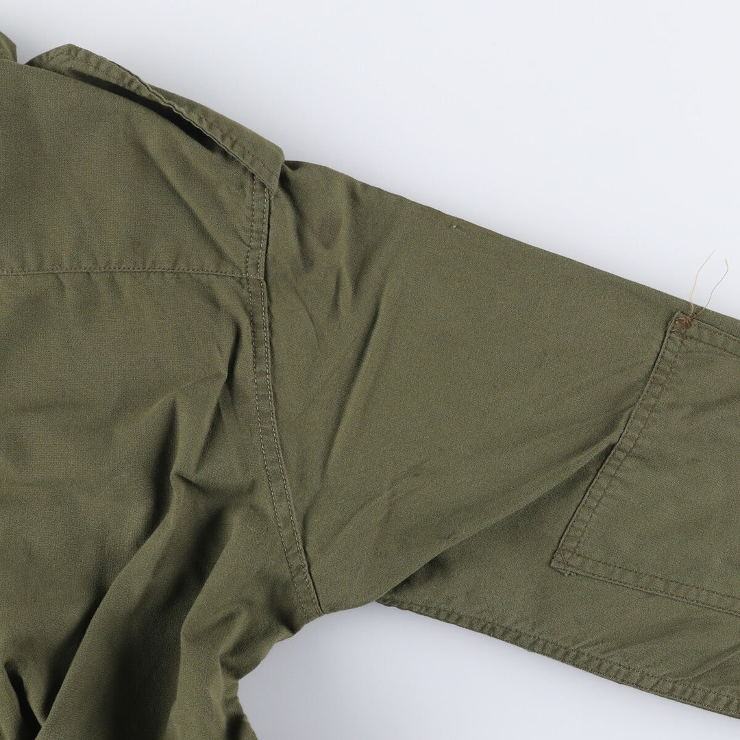 Canadian Military Combat Jacket, Size 4 Regular Small, Men's Medium unclear Khaki type Vintage Second Hand