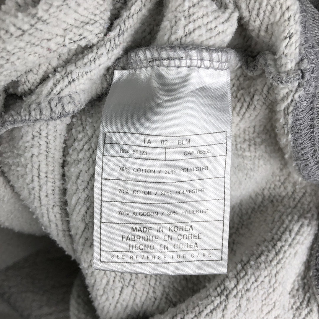 2000'S Nike Team College Pullover Hoodie, Men's Size Small cotton gray type Vintage Second Hand