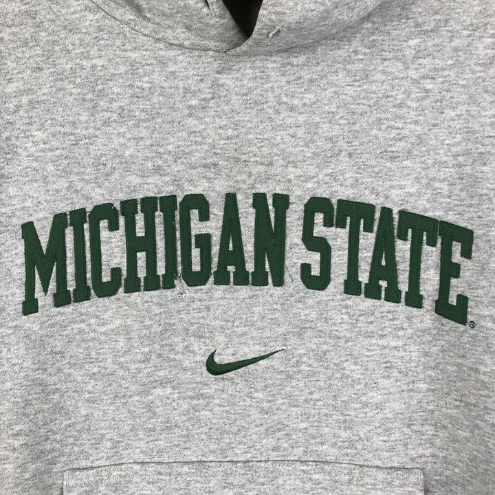 2000'S Nike Team College Pullover Hoodie, Men's Size Small cotton gray type Vintage Second Hand