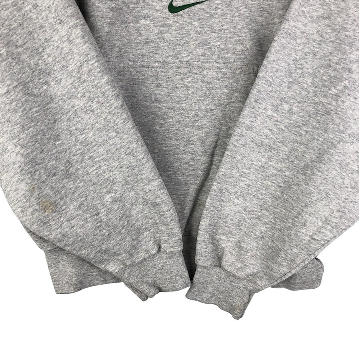 2000'S Nike Team College Pullover Hoodie, Men's Size Small cotton gray type Vintage Second Hand