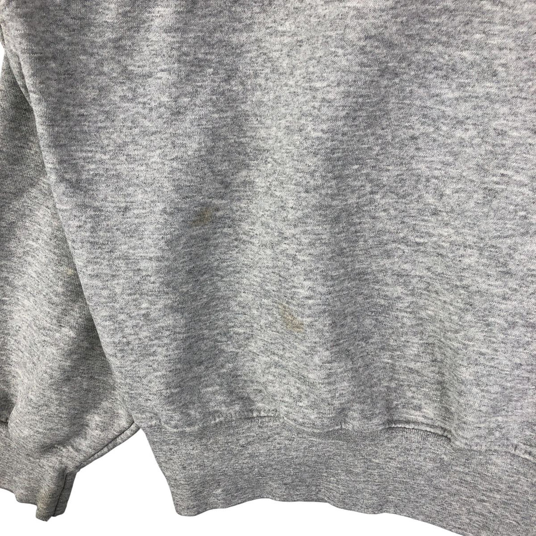 2000'S Nike Team College Pullover Hoodie, Men's Size Small cotton gray type Vintage Second Hand