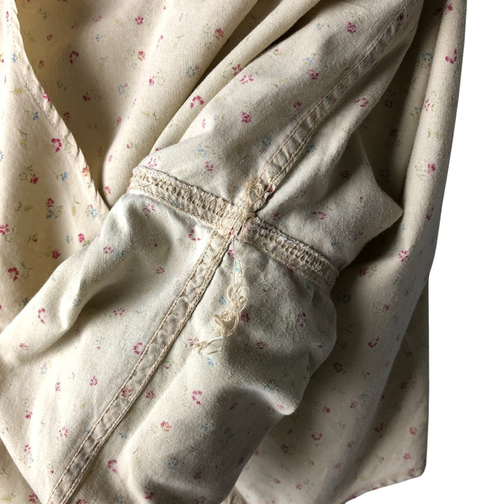 Vintage 1970'S Ralph Lauren Polo Western shirt with floral print, long sleeves, size M, women's. cotton yellow type Vintage Second Hand