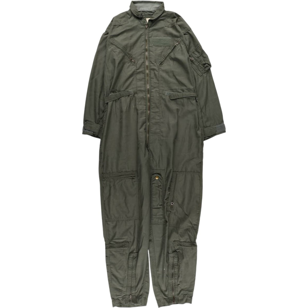 70's US military actual product CWU-27 unclear Khaki type sage green Vintage Second Hand