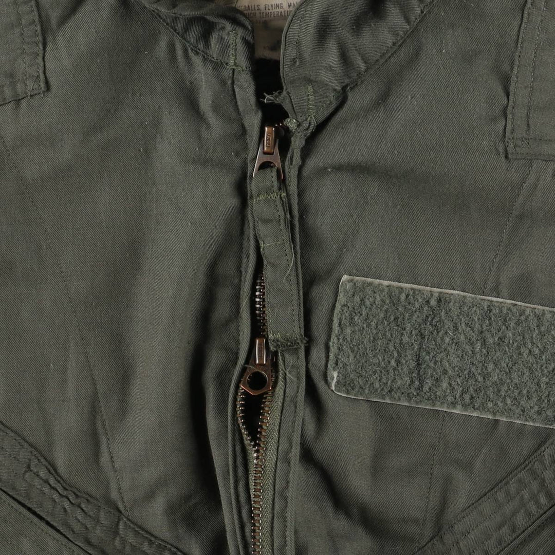 70's US military actual product CWU-27 unclear Khaki type sage green Vintage Second Hand