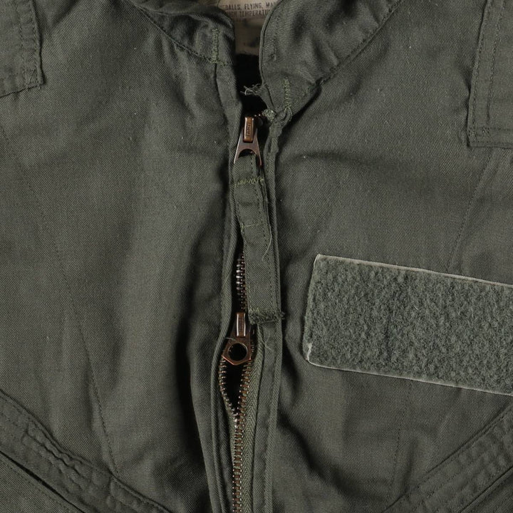 70's US military actual product CWU-27 unclear Khaki type sage green Vintage Second Hand