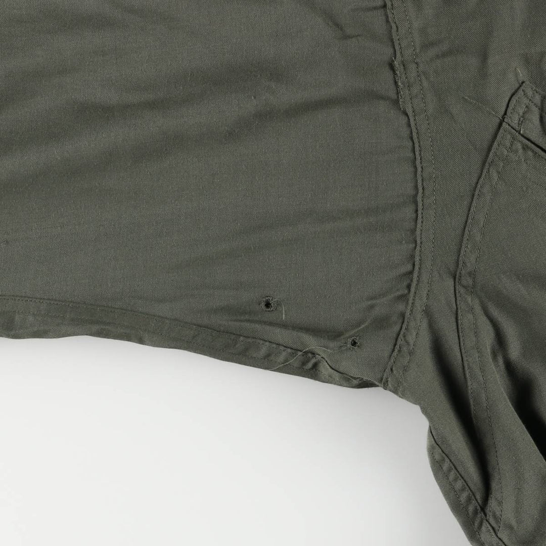 70's US military actual product CWU-27 unclear Khaki type sage green Vintage Second Hand