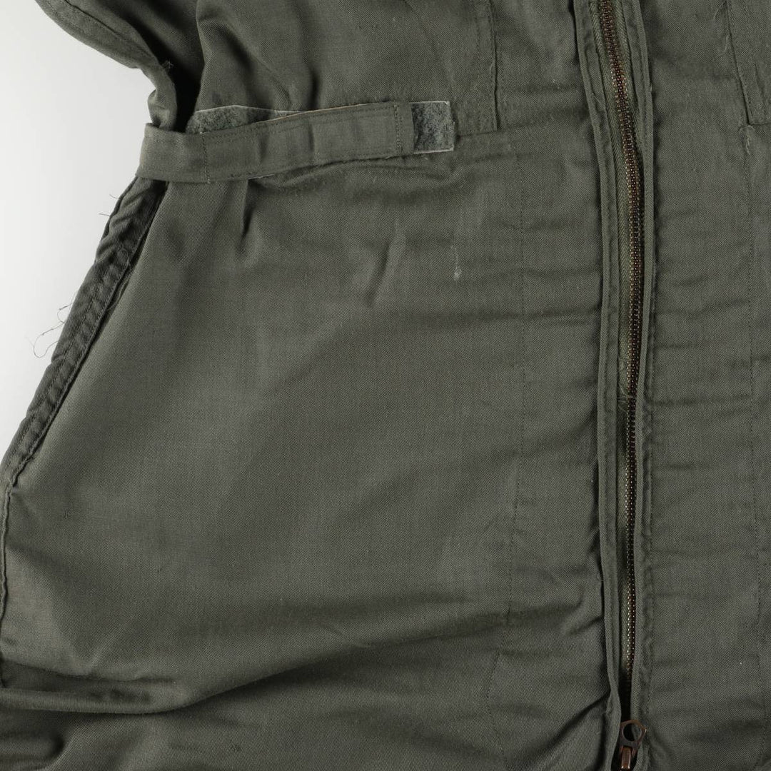 70's US military actual product CWU-27 unclear Khaki type sage green Vintage Second Hand