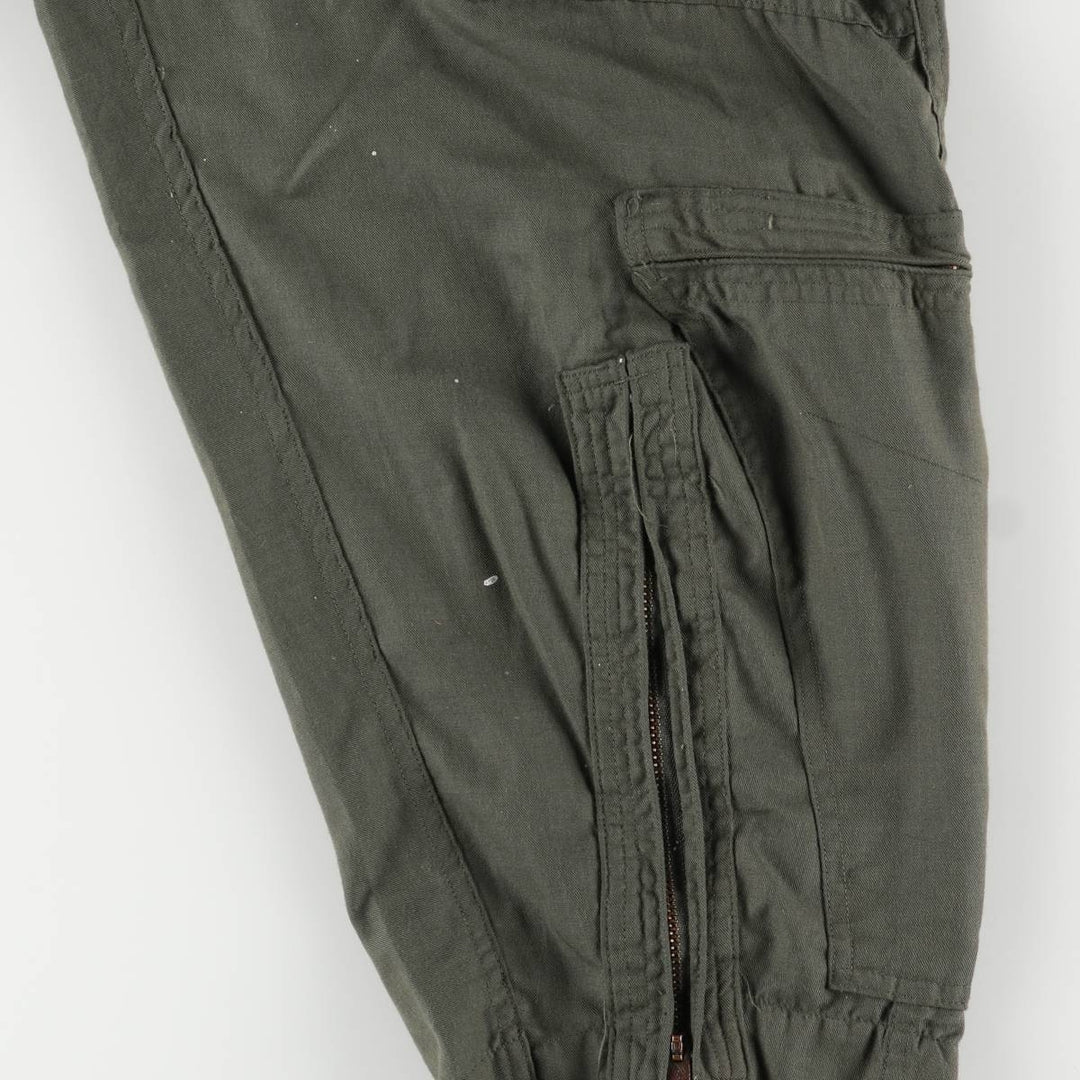 70's US military actual product CWU-27 unclear Khaki type sage green Vintage Second Hand