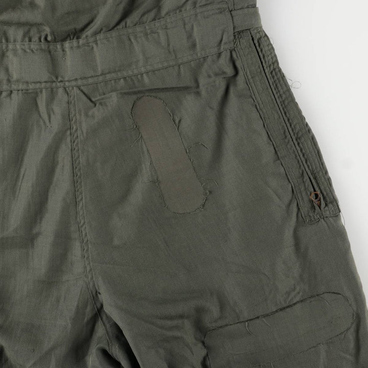 70's US military actual product CWU-27 unclear Khaki type sage green Vintage Second Hand