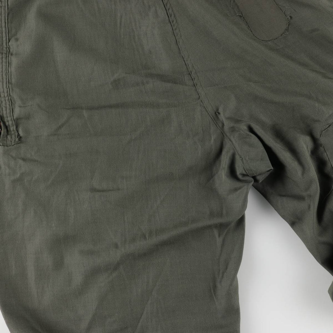 70's US military actual product CWU-27 unclear Khaki type sage green Vintage Second Hand