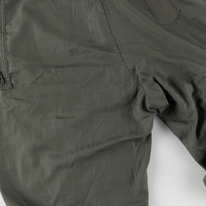 70's US military actual product CWU-27 unclear Khaki type sage green Vintage Second Hand