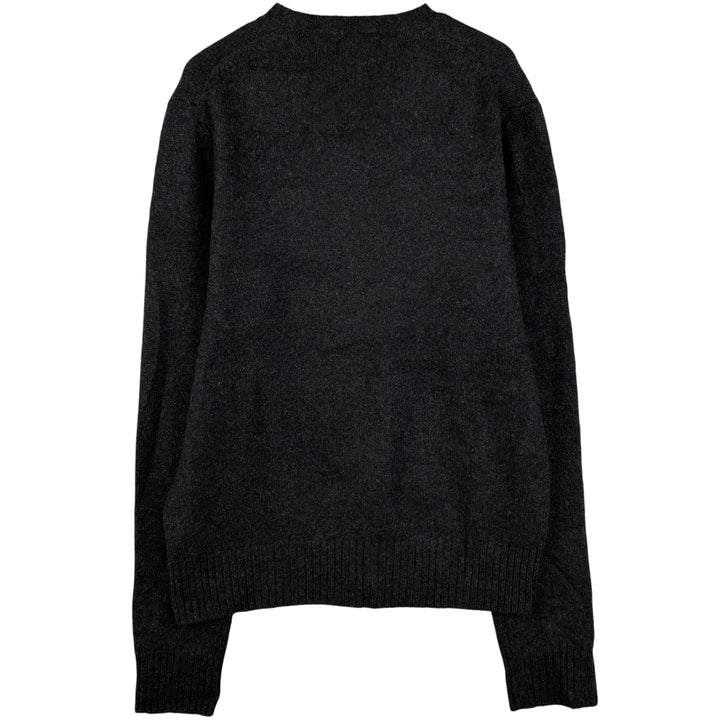 Banana Republic V-neck cashmere knit sweater, men's size M Cashmere black type Vintage Second Hand
